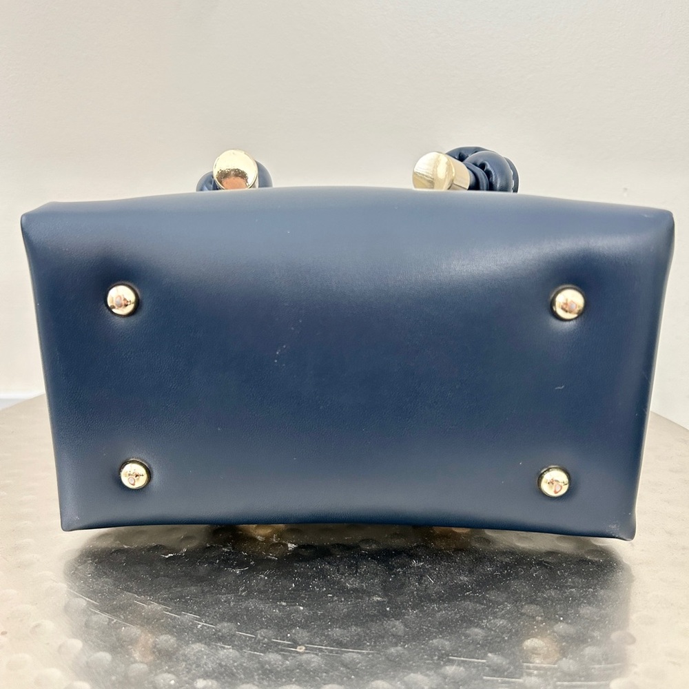 Zara Navy Mini Bag - Picture 6 of 12